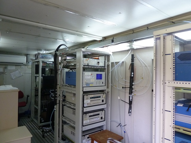 Causeway Bay monitoring station internal view