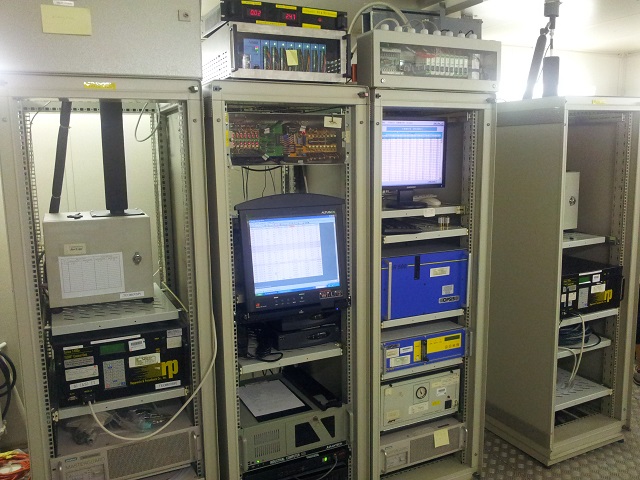 Eastern monitoring station internal view