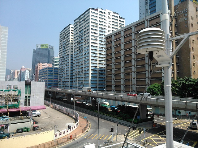 Kwai Chung monitoring station East view