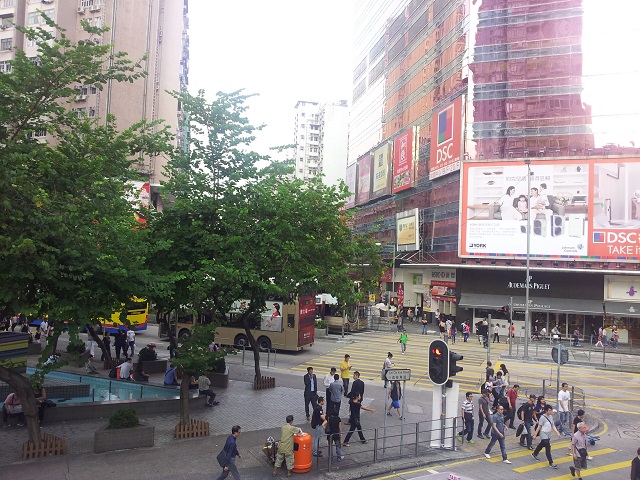 Mong Kok monitoring station East view