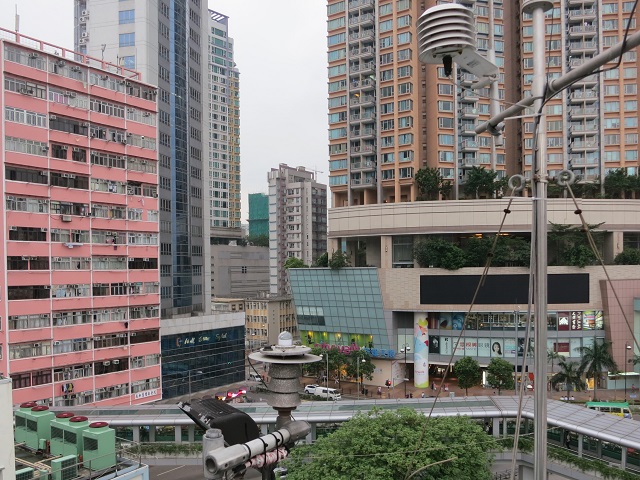 Tsuen Wan monitoring station South view